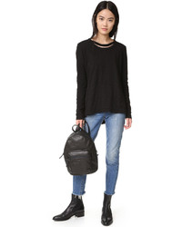 Женский черный свитер от Wilt