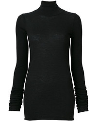 Женский черный свитер от Rick Owens Lilies