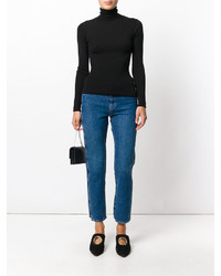 Женский черный свитер от Dolce & Gabbana