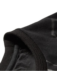 Мужской черный свитер от Wooyoungmi