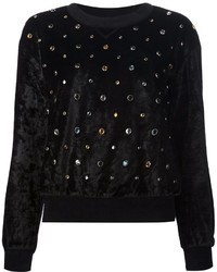 Женский черный свитер от Sonia Rykiel