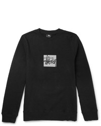 Мужской черный свитер от Stussy