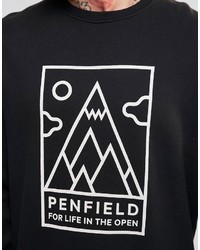 Мужской черный свитер от Penfield