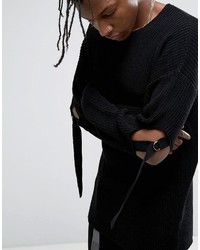 Мужской черный свитер от Asos