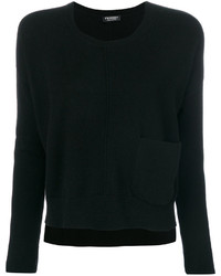 Женский черный свитер от Twin-Set