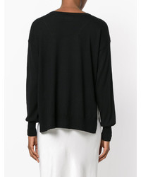 Женский черный свитер от Isabel Marant