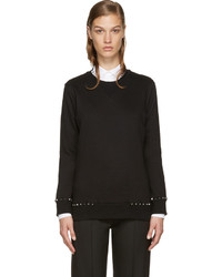 Женский черный свитер от Valentino