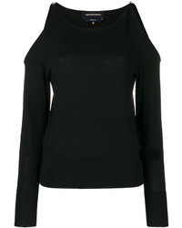 Женский черный свитер от Vanessa Seward