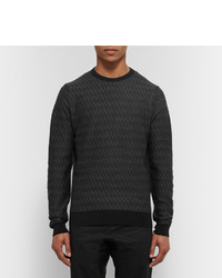 Мужской черный свитер от John Smedley