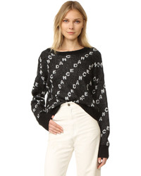Женский черный свитер от Wildfox Couture