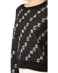 Женский черный свитер от Wildfox Couture