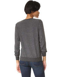 Женский черный свитер от Wildfox Couture