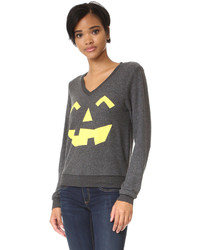 Женский черный свитер от Wildfox Couture