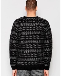 Мужской черный свитер от NATIVE YOUTH