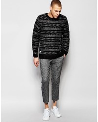 Мужской черный свитер от NATIVE YOUTH