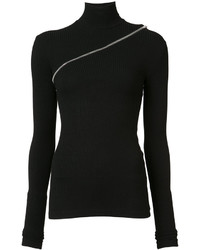 Женский черный свитер от Yang Li