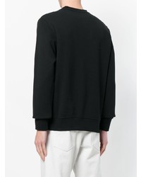 Мужской черный свитшот с вышивкой от Ps By Paul Smith