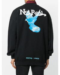 Мужской черный свитшот с принтом от Off-White