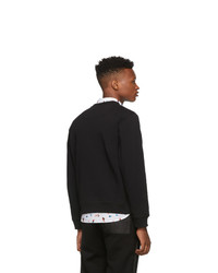 Мужской черный свитшот с принтом от Kenzo