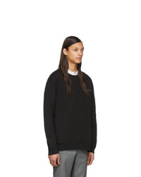 Мужской черный свитшот с принтом от Givenchy