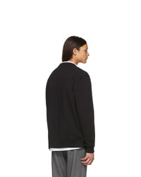 Мужской черный свитшот с принтом от Givenchy