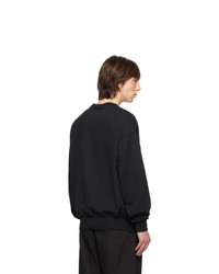 Мужской черный свитшот с принтом от Rassvet