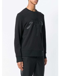 Мужской черный свитшот с принтом от Blackbarrett