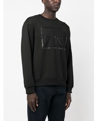 Мужской черный свитшот с принтом от Calvin Klein Jeans