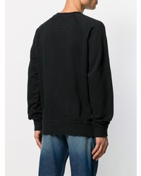 Мужской черный свитшот с принтом от Calvin Klein Jeans