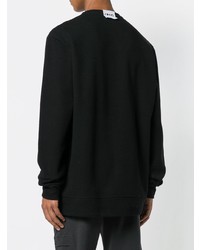 Мужской черный свитшот с принтом от Lost & Found Rooms