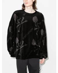 Мужской черный свитшот с принтом от Mastermind Japan