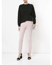 Женский черный свитшот с принтом от Giamba