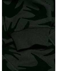 Мужской черный свитшот с принтом от McQ Alexander McQueen
