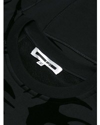 Женский черный свитшот с принтом от McQ Alexander McQueen