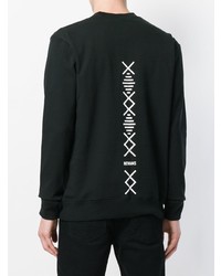 Мужской черный свитшот с принтом от Newams