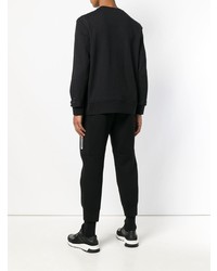 Мужской черный свитшот с принтом от Blackbarrett