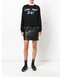 Женский черный свитшот от MCQ