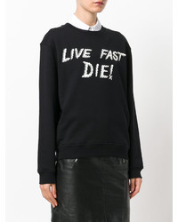 Женский черный свитшот от MCQ