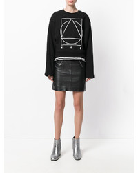 Женский черный свитшот от MCQ