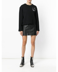 Женский черный свитшот от MCQ