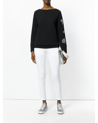 Женский черный свитшот от Eleventy