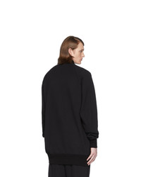 Мужской черный свитшот от Julius