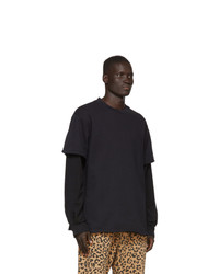 Мужской черный свитшот от Vyner Articles