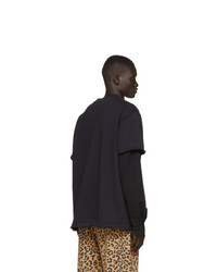 Мужской черный свитшот от Vyner Articles