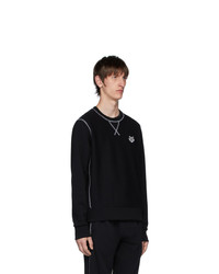 Мужской черный свитшот от Kenzo