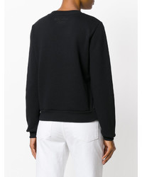 Женский черный свитшот от Moschino