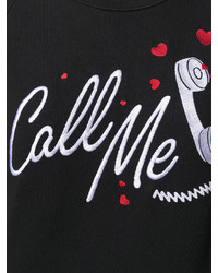 Женский черный свитшот от Zoe Karssen