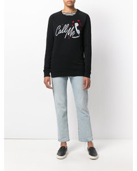 Женский черный свитшот от Zoe Karssen