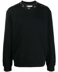Мужской черный свитшот от Calvin Klein Jeans