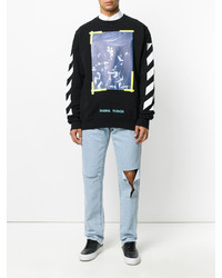 Мужской черный свитшот от Off-White